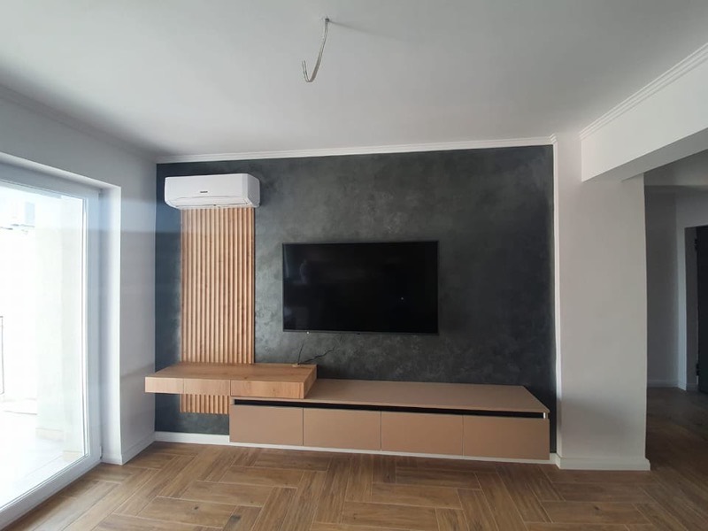 Mobilier de living la comandă executat de Mobila VD în Oradea, lucrarea 1
